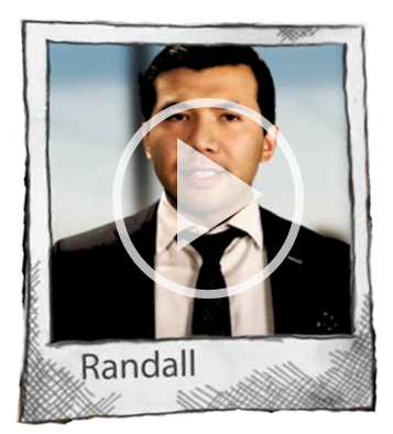 Image of Randall, who will be in a video about how getting involved will help you build skills.